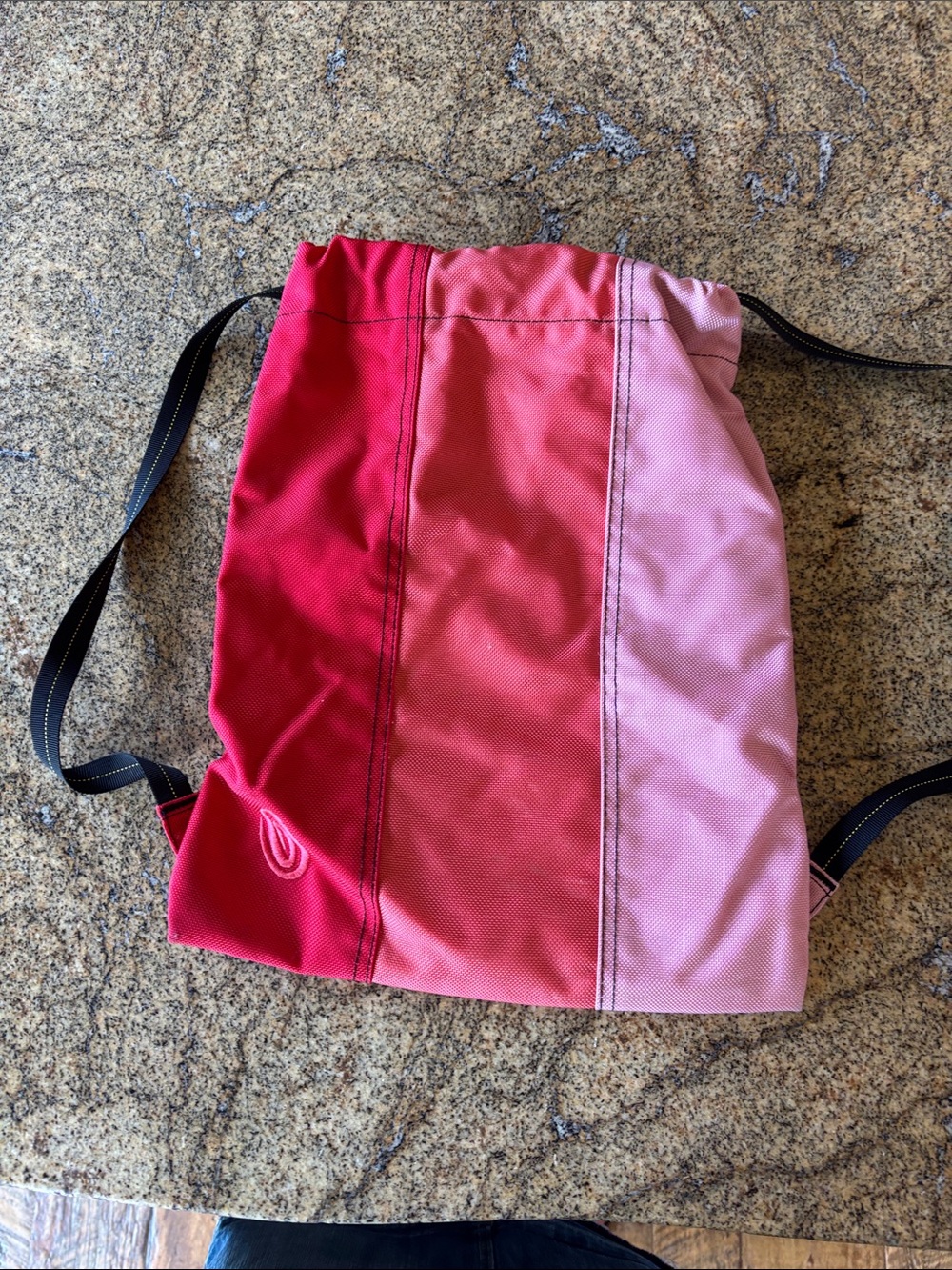 Timbuk2 Pink Gradient Drawstring Backpack - Picture 3 of 4